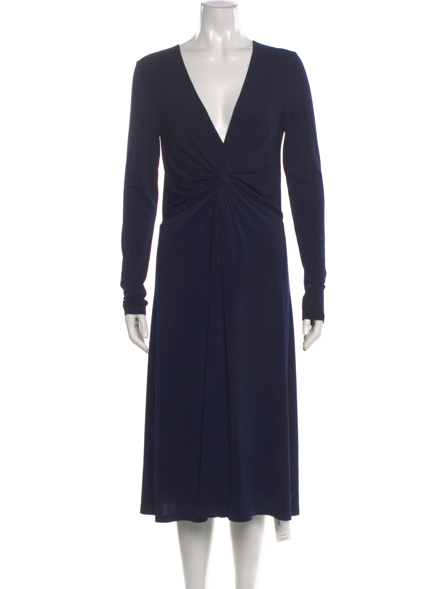 By Malene Birger V-Neck Midi Length Dress
