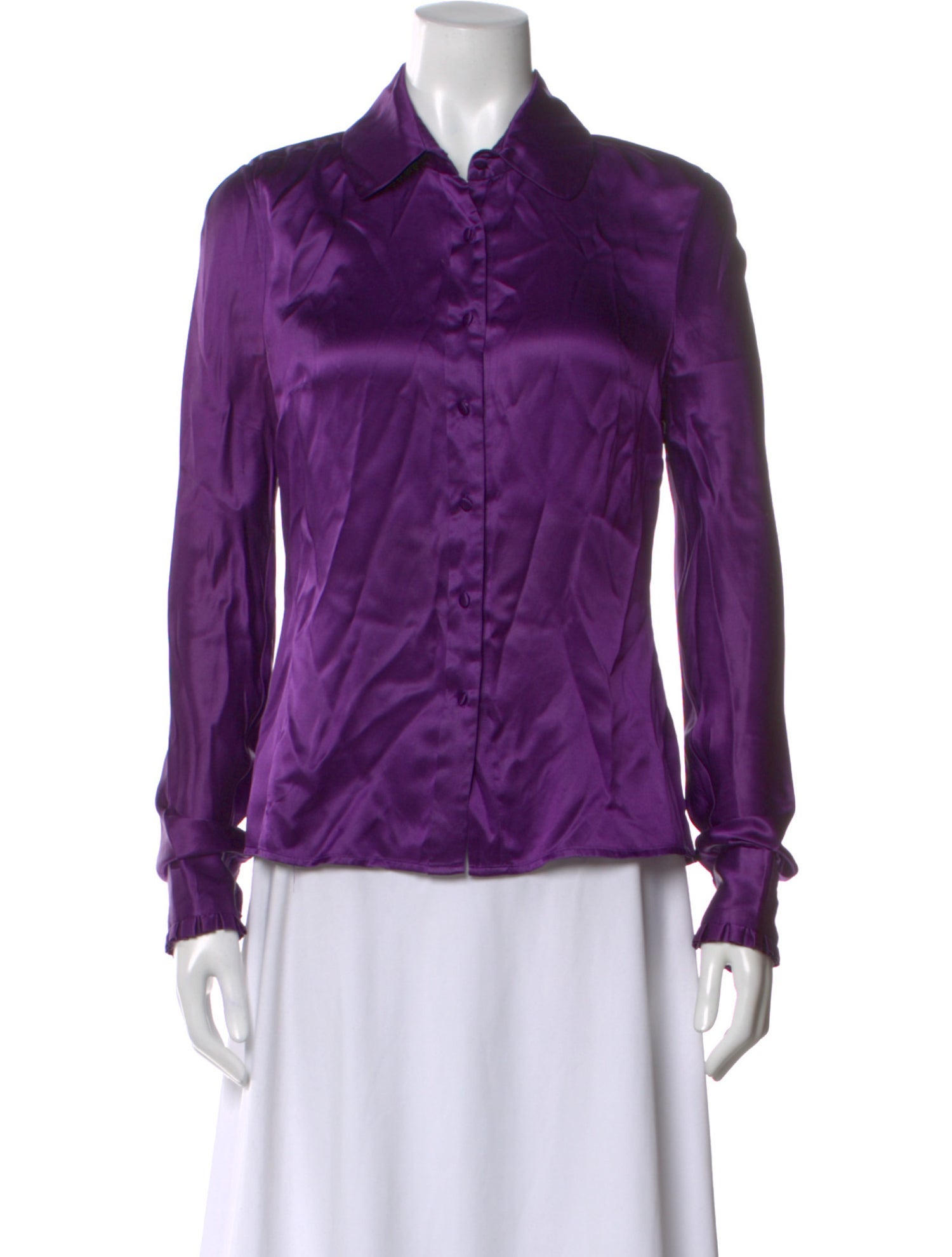 By Malene Birger Silk Long Sleeve Blouse