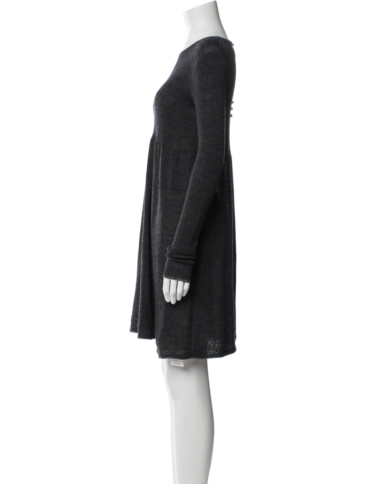 By Malene Birger Wool Mini Dress