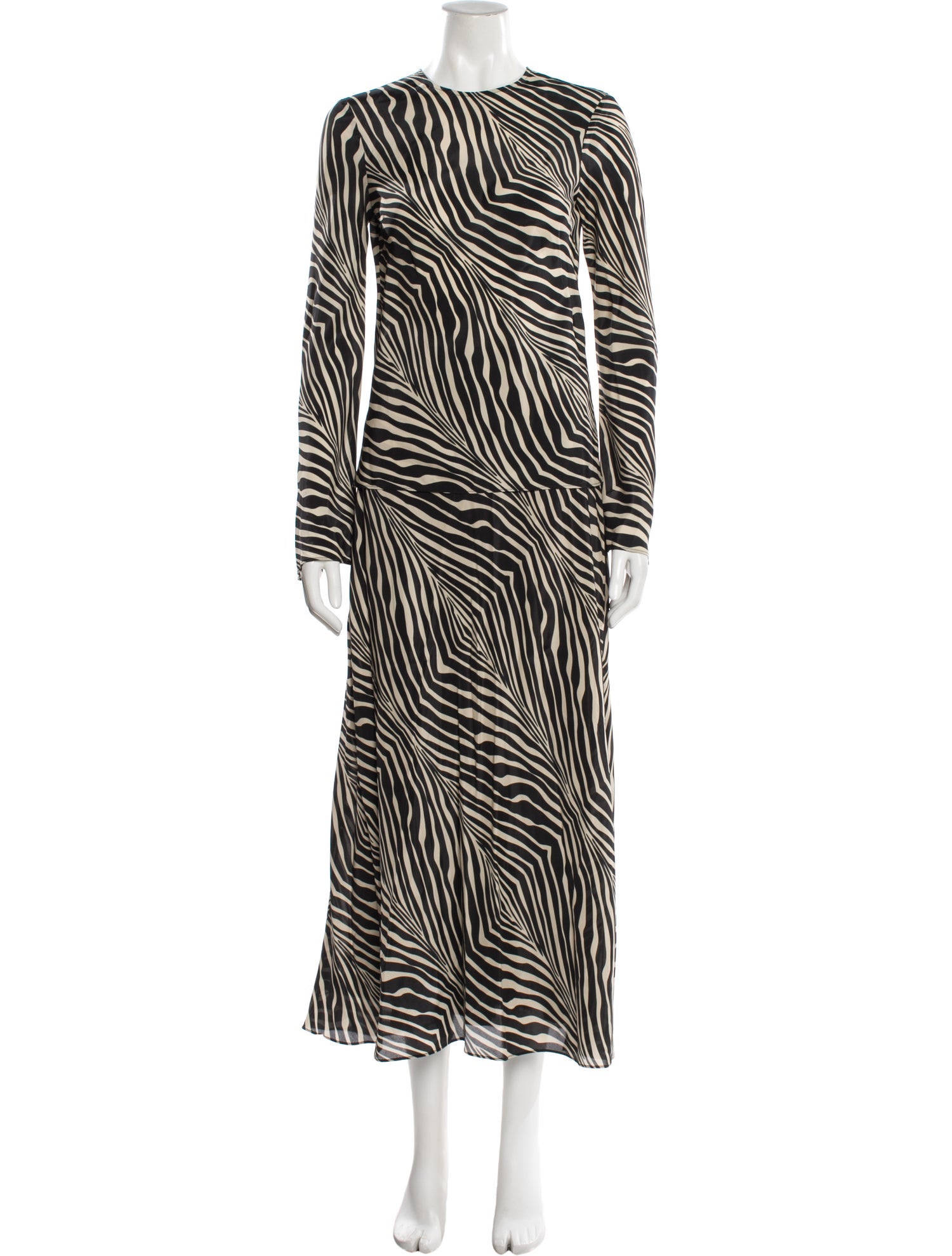 By Malene Birger Striped Skirt Set