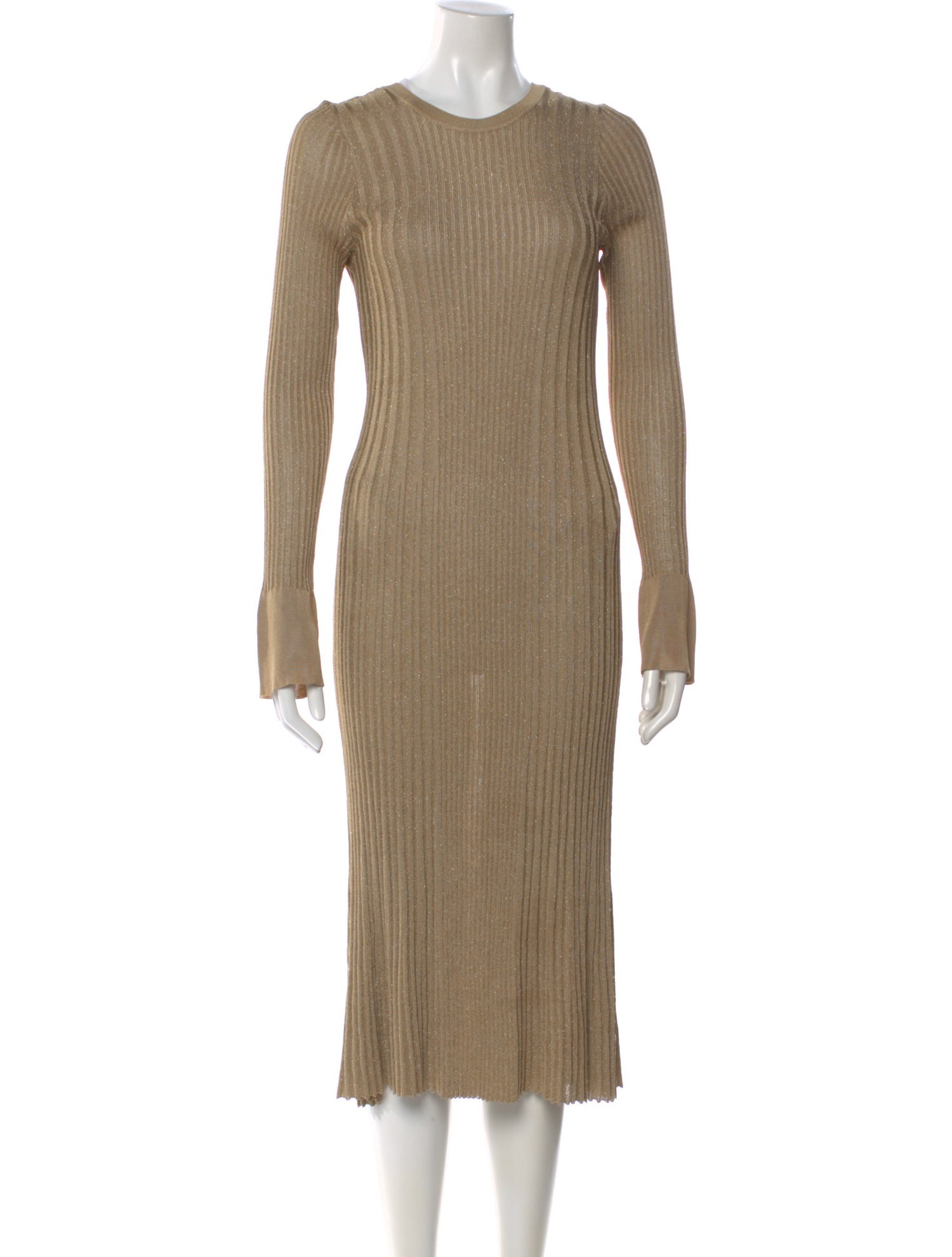 By Malene Birger Crew Neck Midi Length Dress
