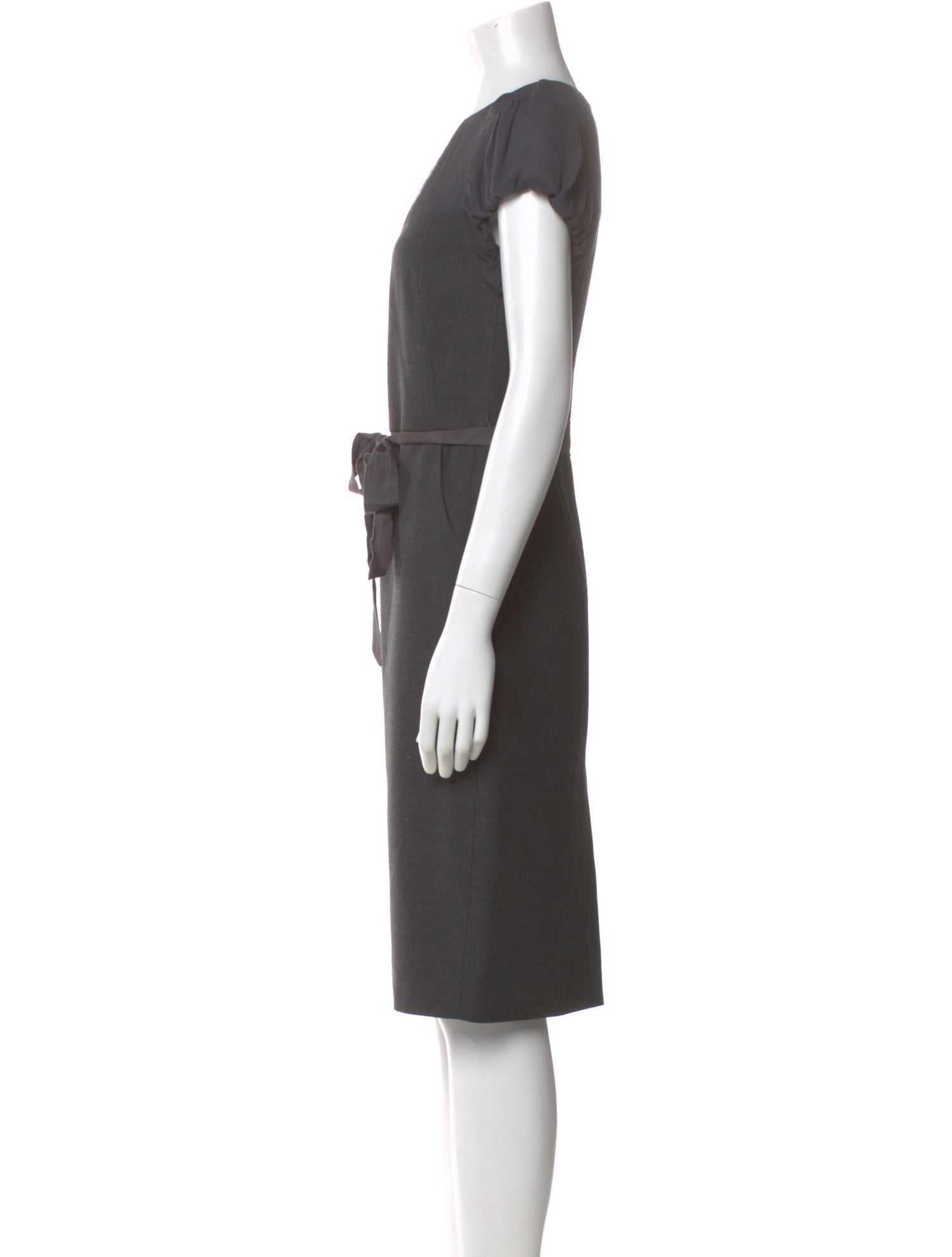 By Malene Birger Crew Neck Midi Length Dress