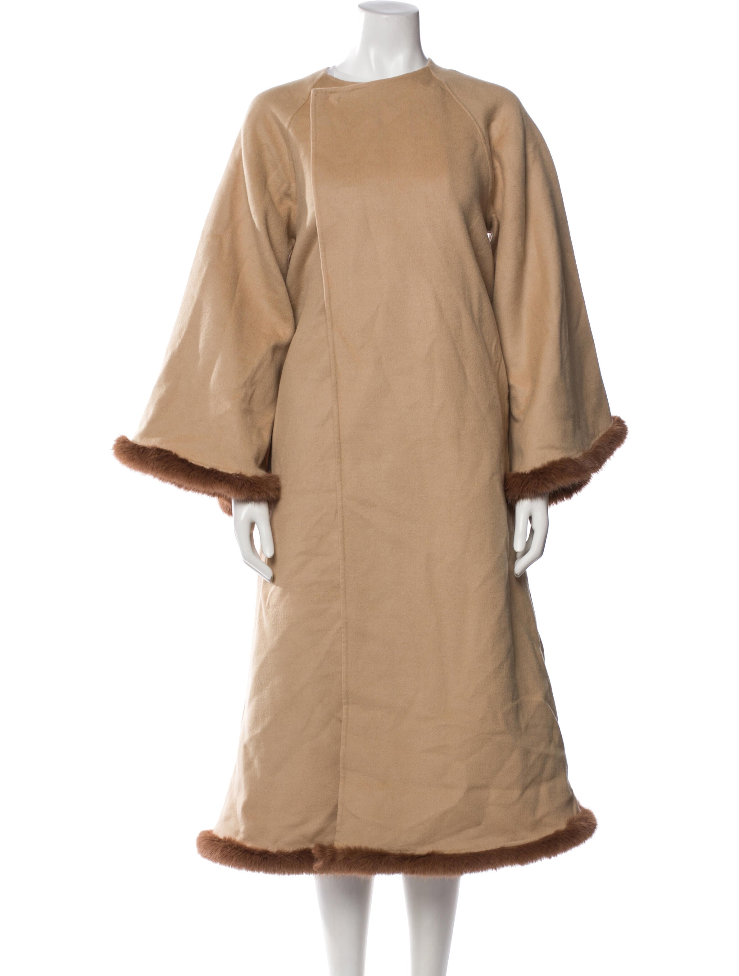 By Malene Birger Wool Faux Fur Vest