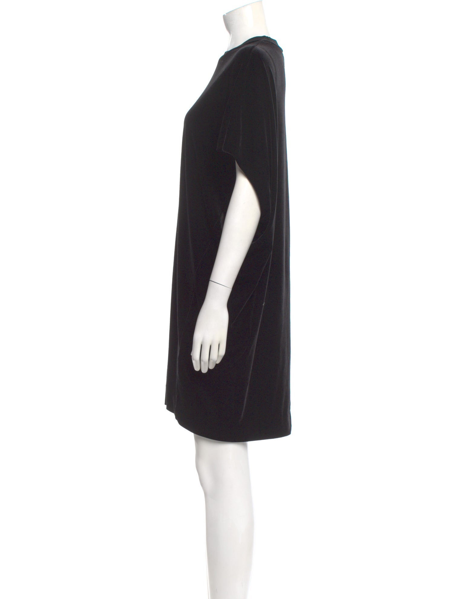 By Malene Birger Mock Neck Mini Dress