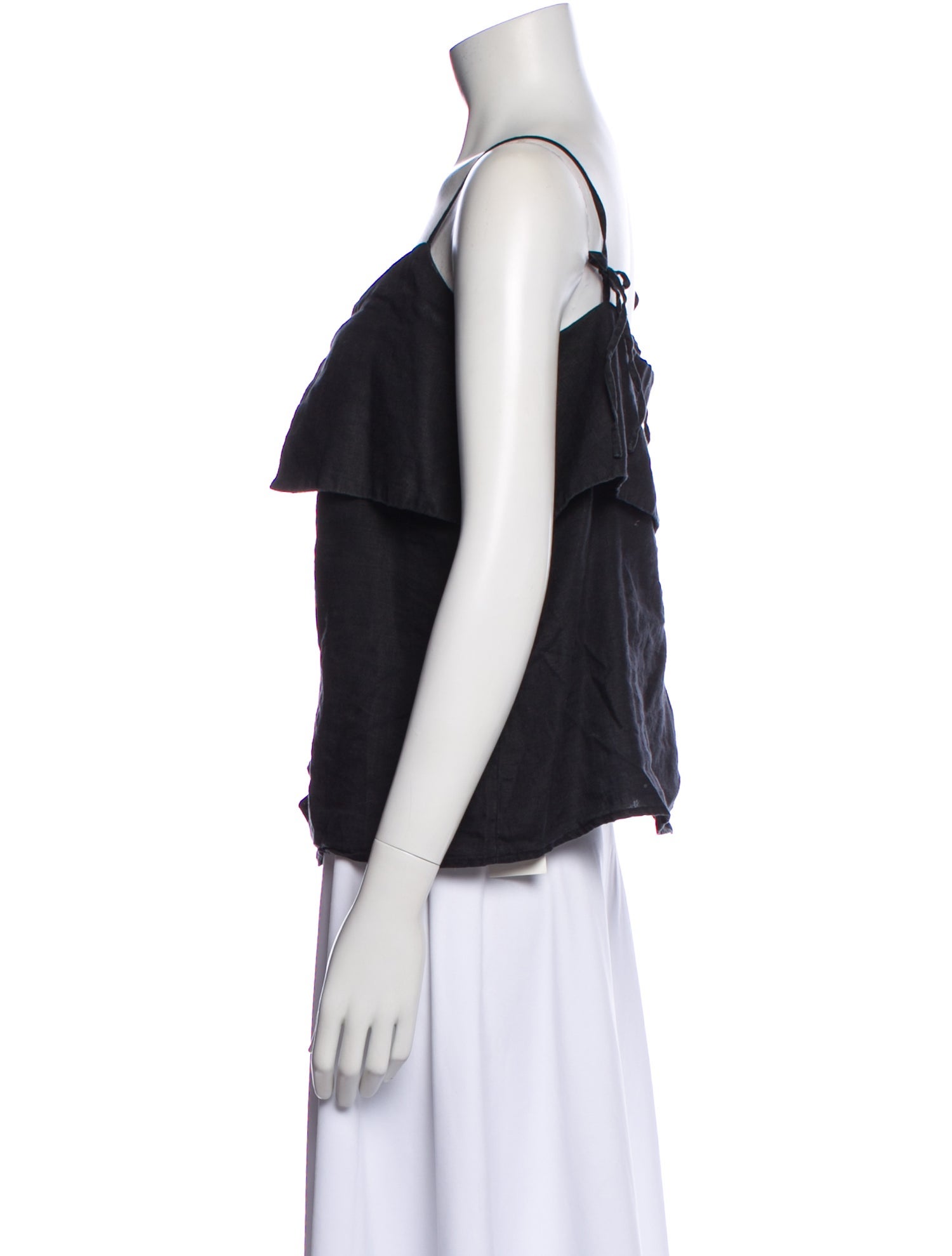 By Malene Birger Linen V-Neck Top