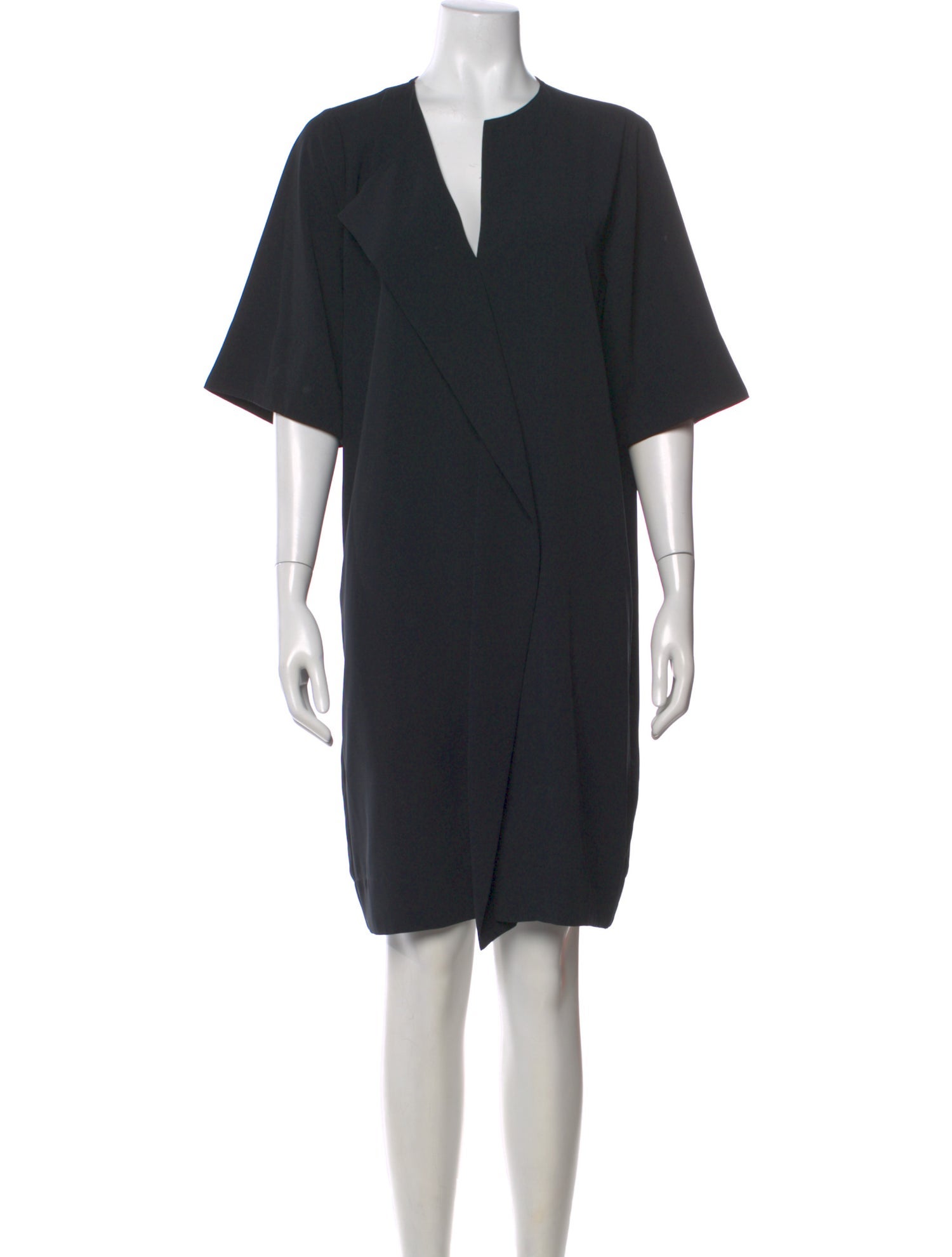 By Malene Birger V-Neck Knee-Length Dress