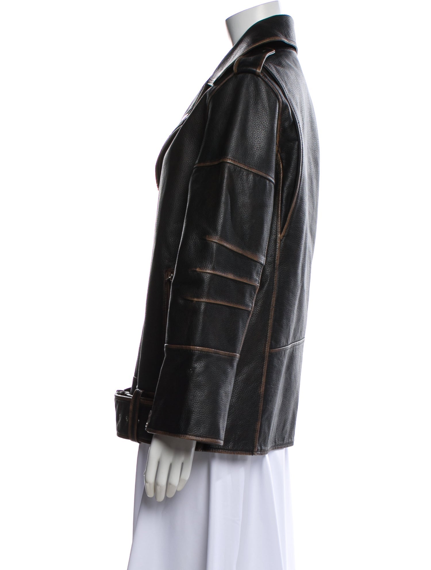 By Malene Birger Leather Biker Jacket