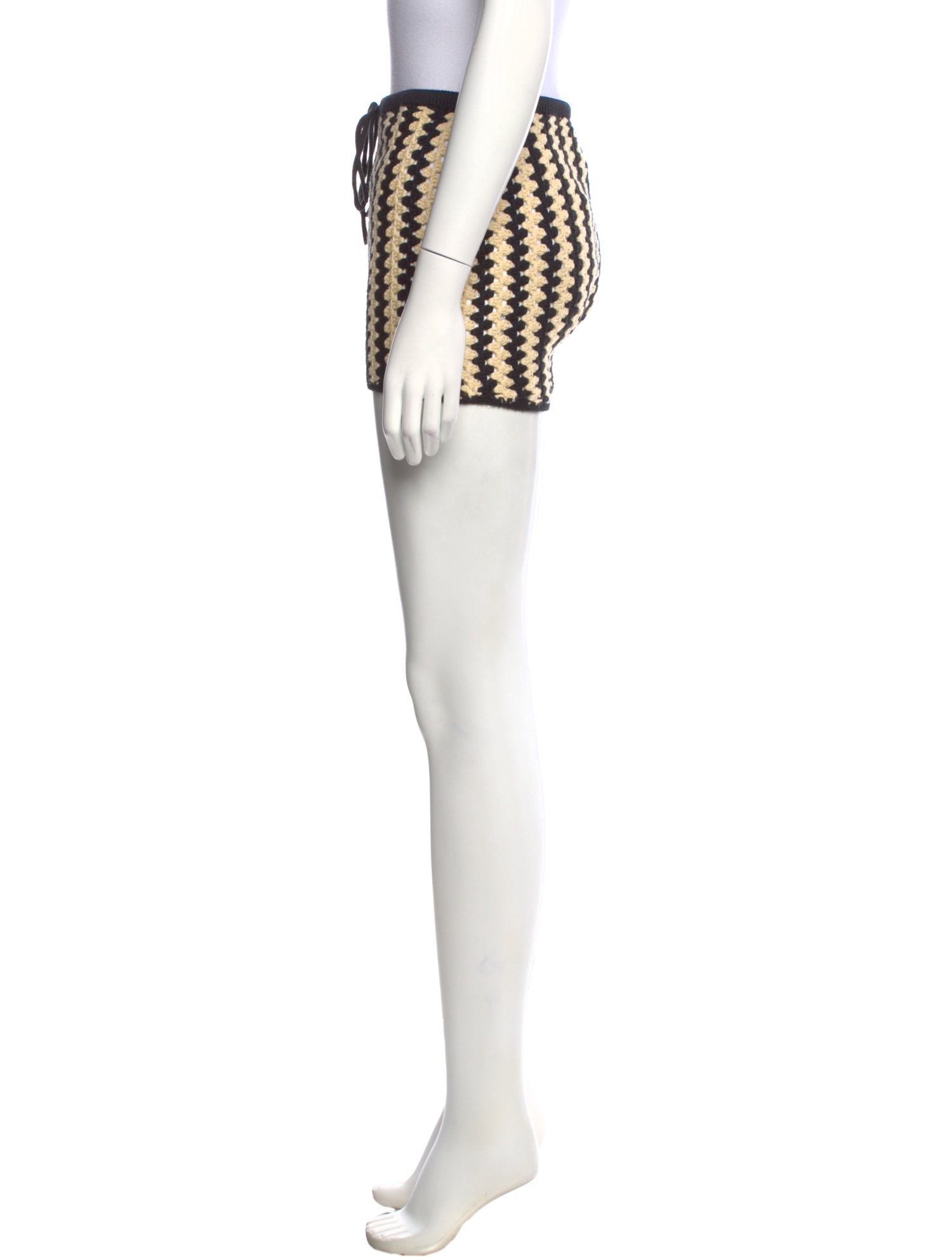 By Malene Birger Striped Mini Shorts w/ Tags