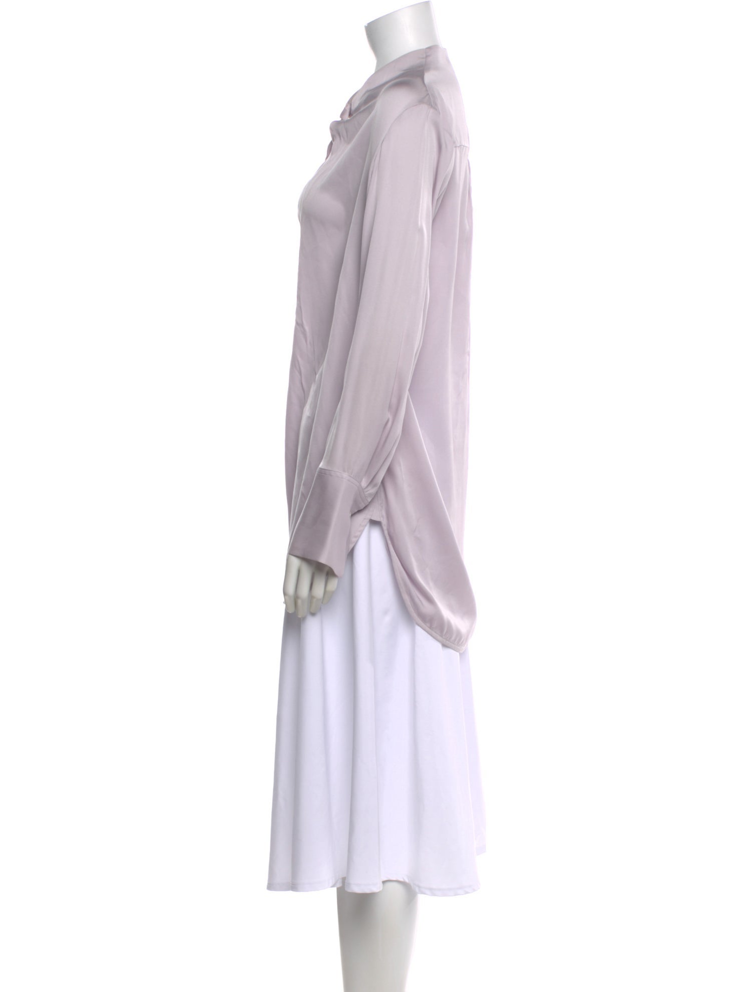 By Malene Birger Silk Long Sleeve Blouse