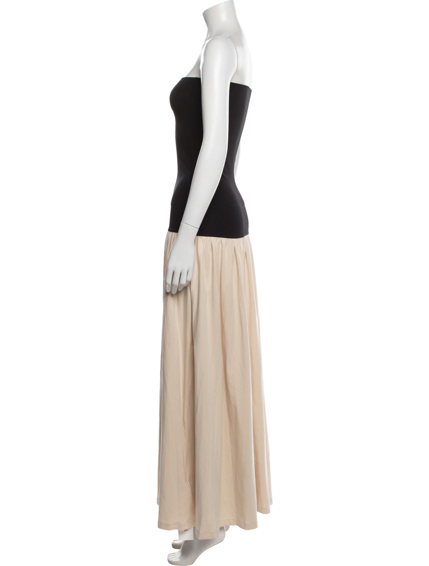 By Malene Birger Strapless Long Dress