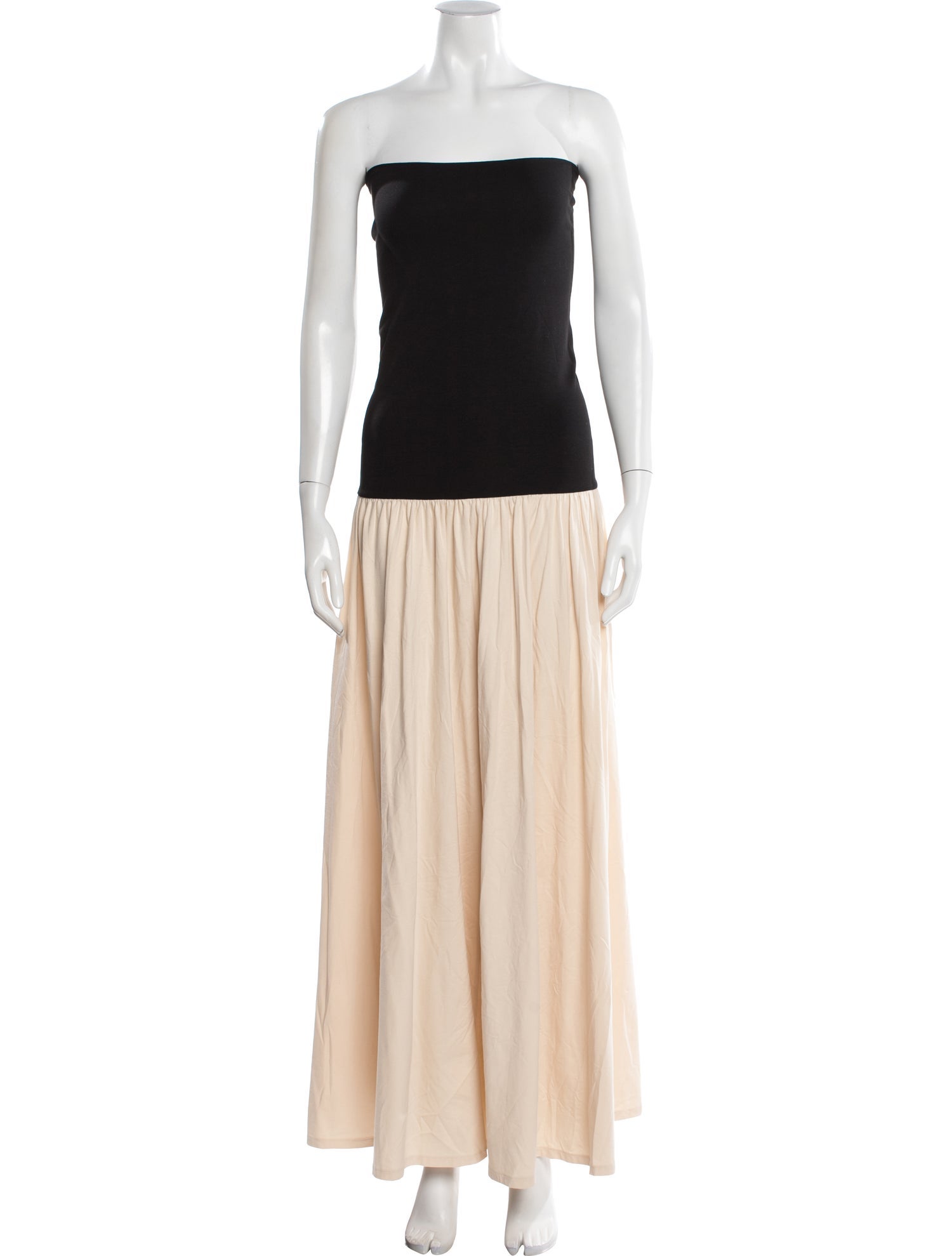 By Malene Birger Strapless Long Dress