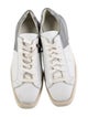 Manuel Barceló Leather Colorblock Pattern Sneakers