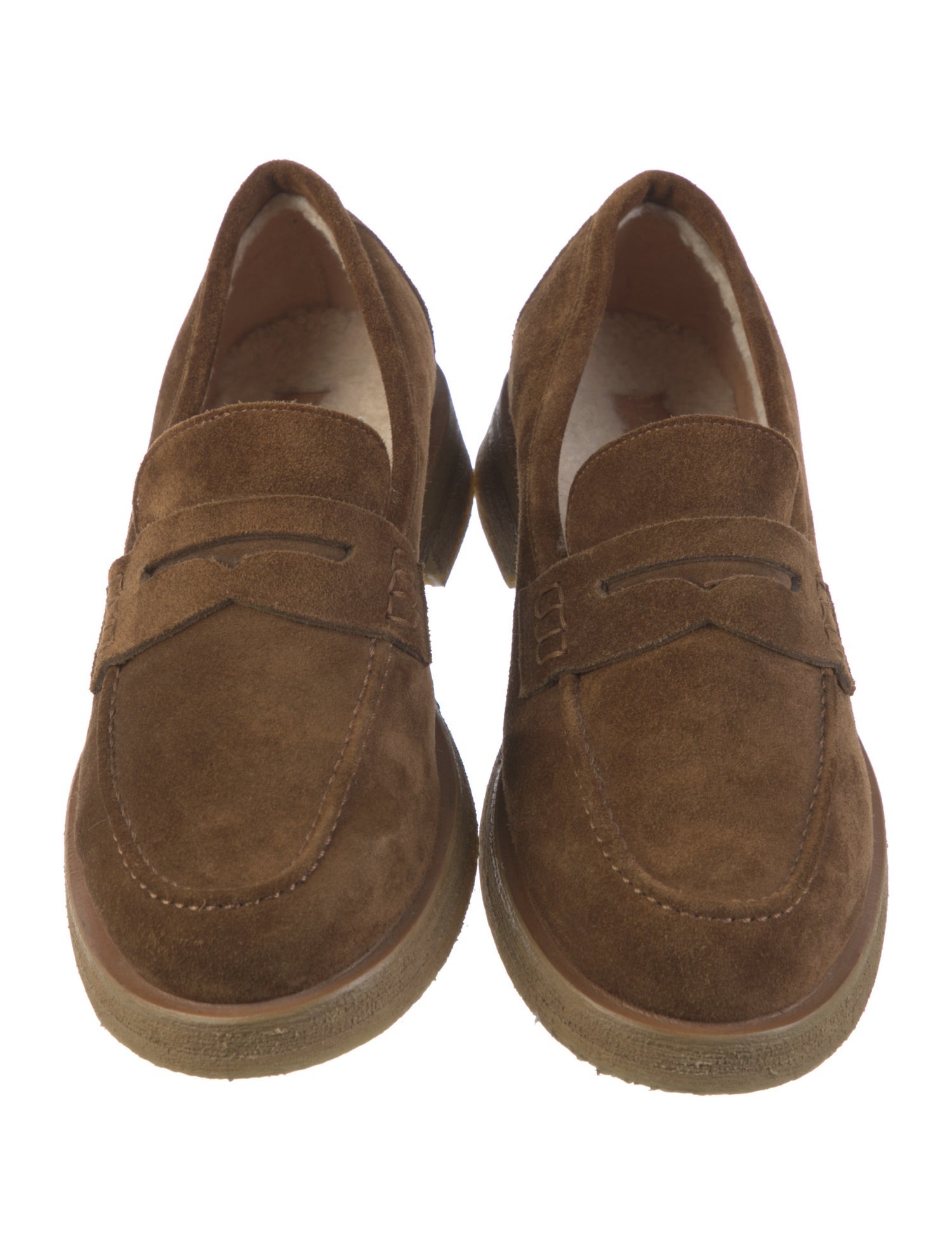 Mara Bini Suede Loafers