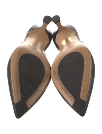 Mara Bini Leather Slingback Pumps