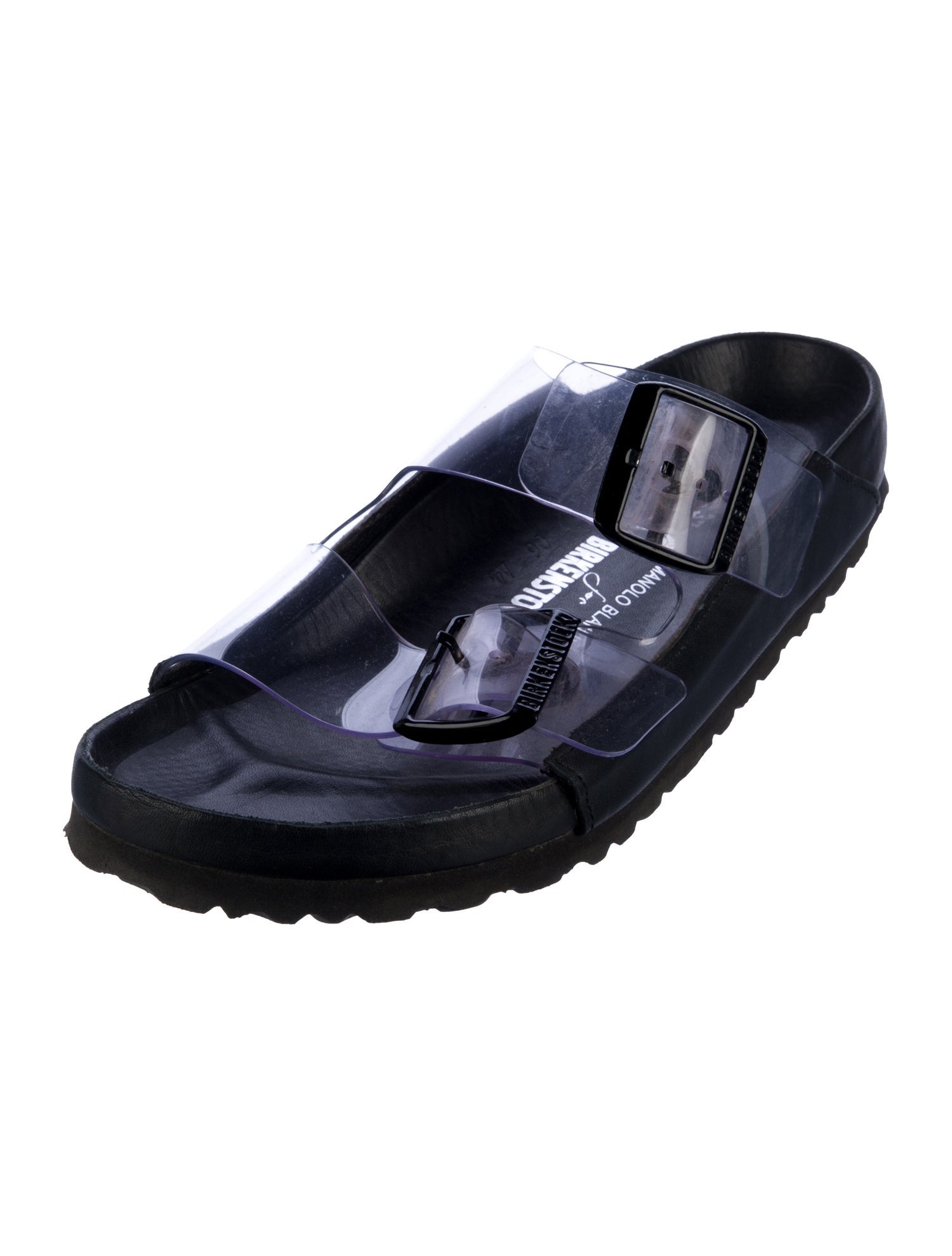 Manolo Blahnik x Birkenstock PVC Slides