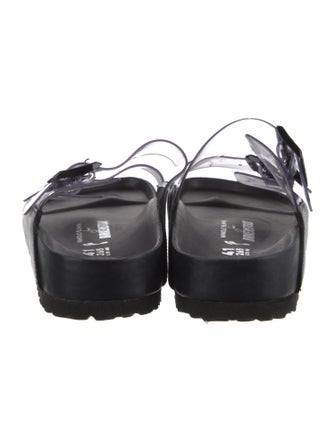 Manolo Blahnik x Birkenstock Leather Slides