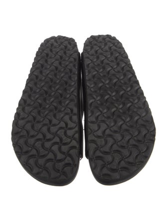 Manolo Blahnik x Birkenstock Leather Slides