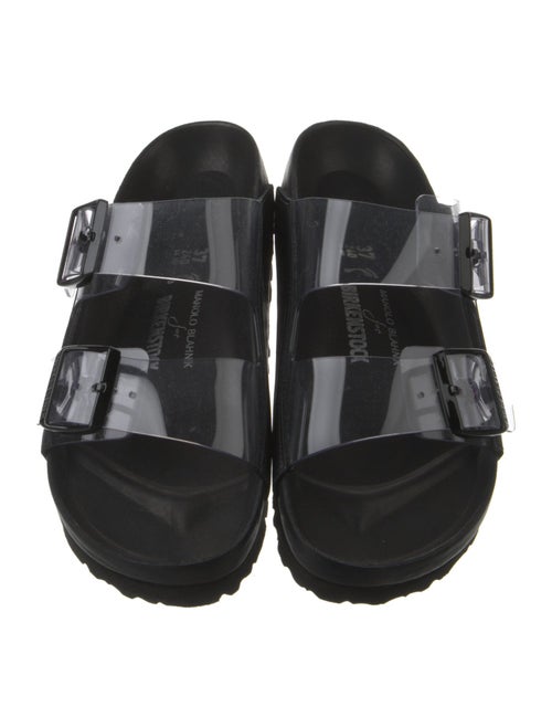 Manolo Blahnik x Birkenstock PVC Slingback Sandals
