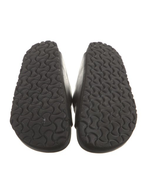 Manolo Blahnik x Birkenstock Leather Crystal Embellishments Slides