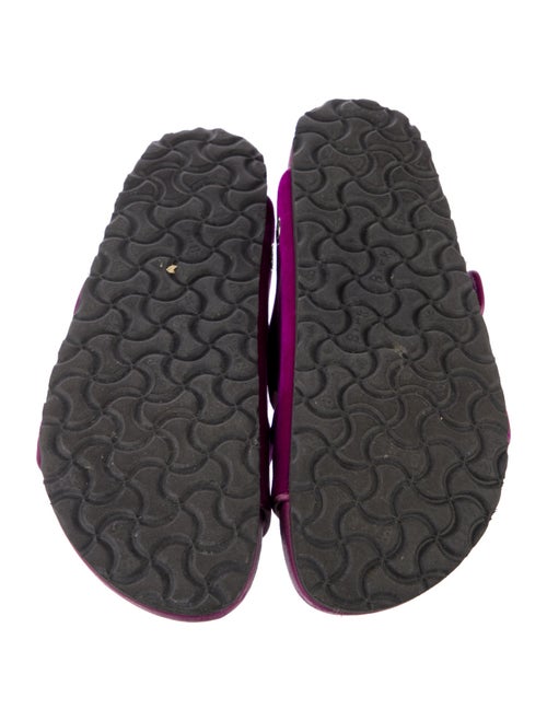 Manolo Blahnik x Birkenstock Velvet Crystal Embellishments Slides