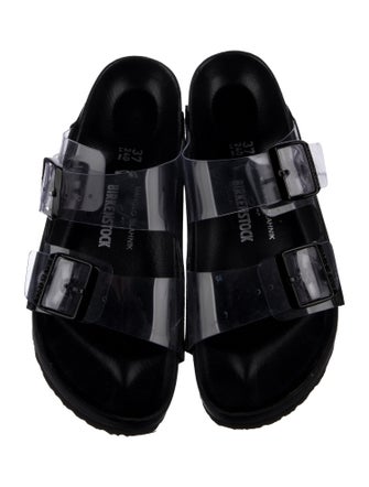 Manolo Blahnik x Birkenstock Leather Slides