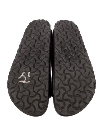 Manolo Blahnik x Birkenstock Leather Slides