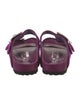 Manolo Blahnik x Birkenstock Velvet Crystal Embellishments Slides