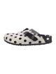 Manolo Blahnik x Birkenstock Ponyhair Polka Dot Print Ballet Flats