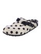 Manolo Blahnik x Birkenstock Ponyhair Polka Dot Print Ballet Flats