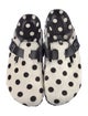 Manolo Blahnik x Birkenstock Ponyhair Polka Dot Print Ballet Flats