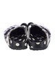 Manolo Blahnik x Birkenstock Ponyhair Polka Dot Print Ballet Flats