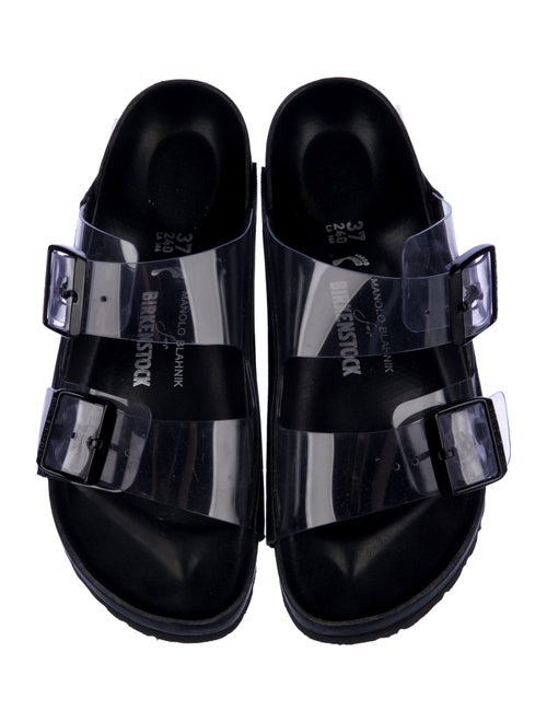 Manolo Blahnik x Birkenstock Rubber Slides