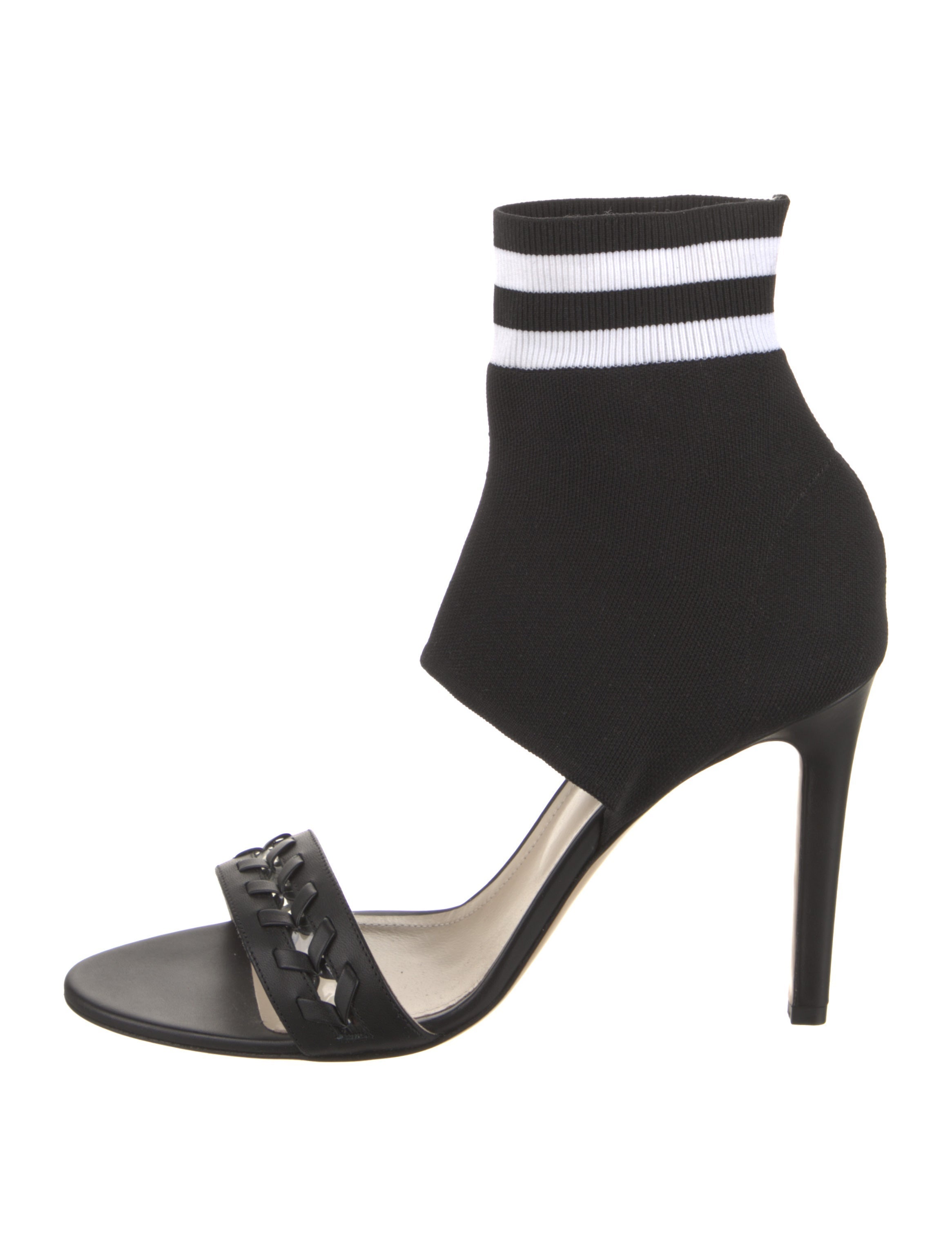 Mia Becar Colorblock Pattern Sock Boots