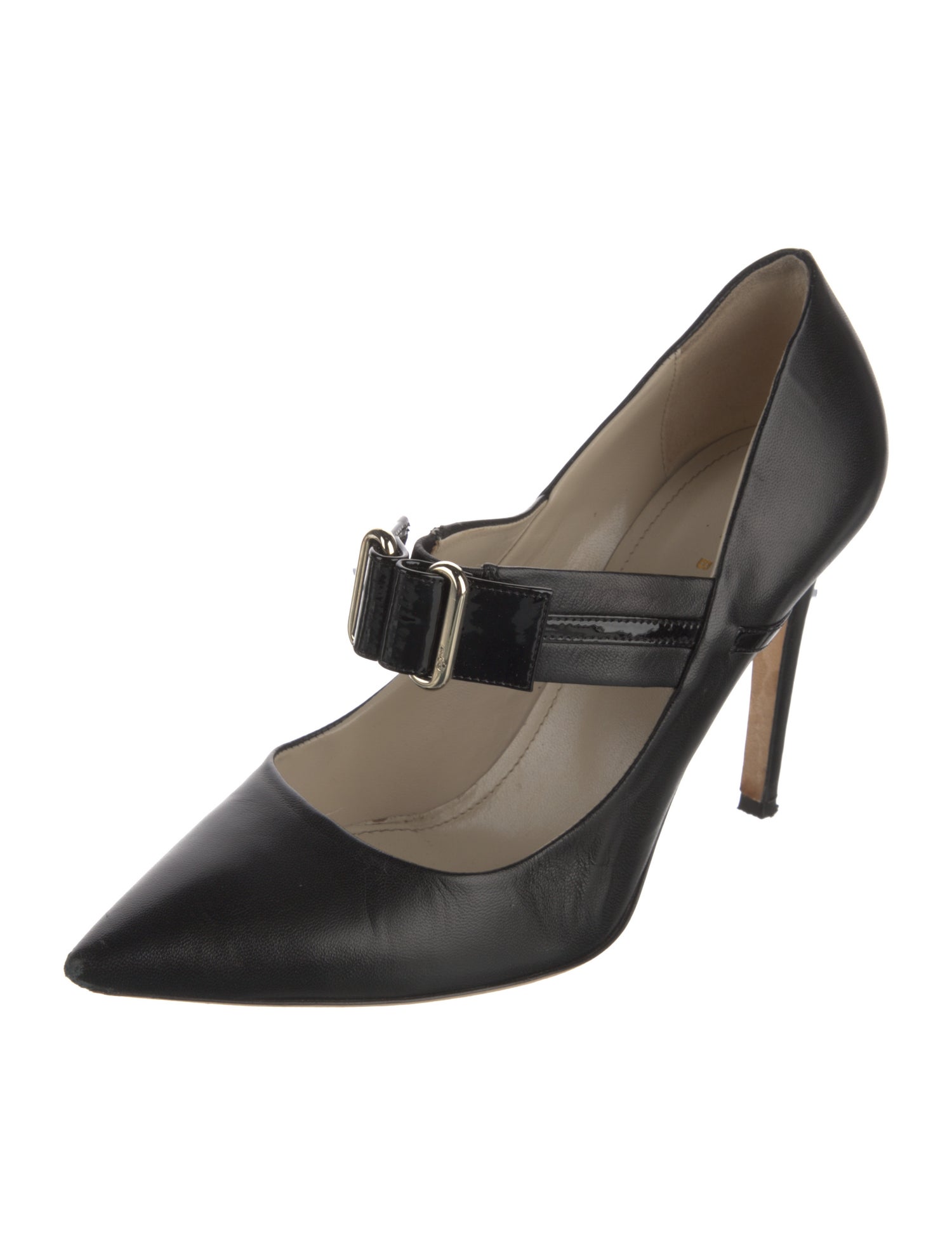 Mia Becar Leather Pumps