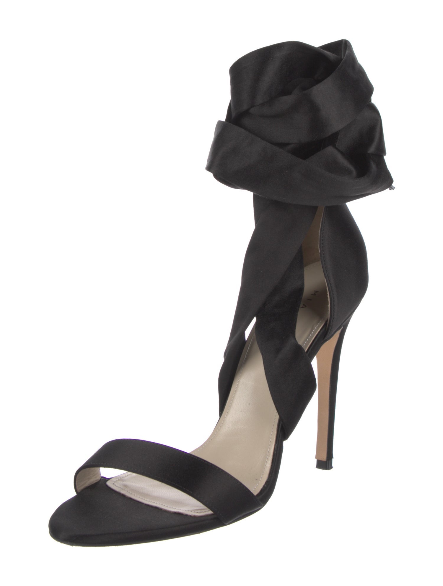 Mia Becar Satin Sandals
