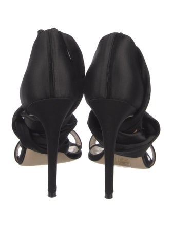 Mia Becar Satin Sandals