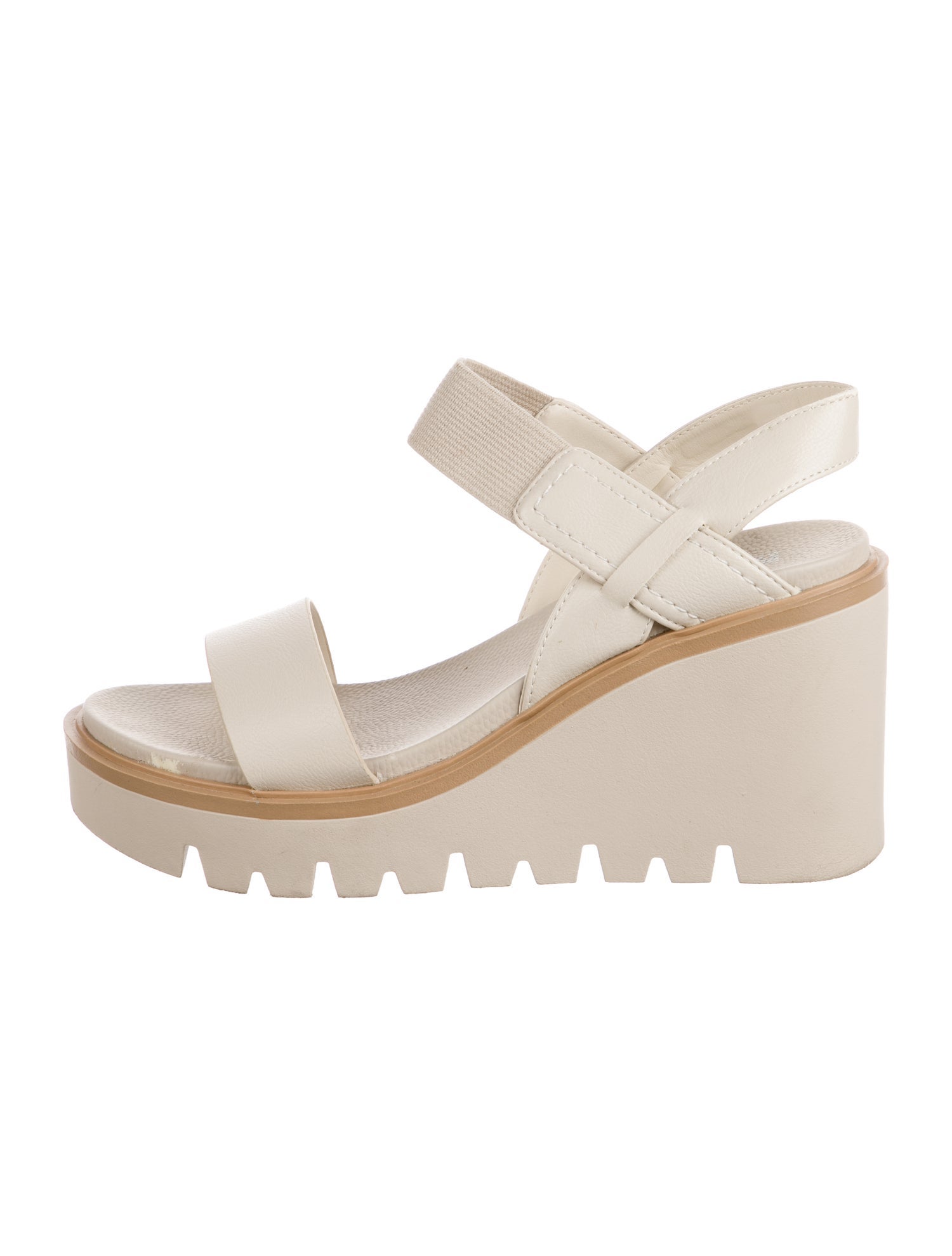 Mia Becar Leather Slingback Sandals