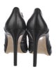 Mia Becar Leather Mesh Accents Pumps