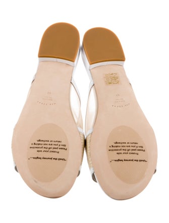 Mia Becar Raffia Printed Gladiator Sandals