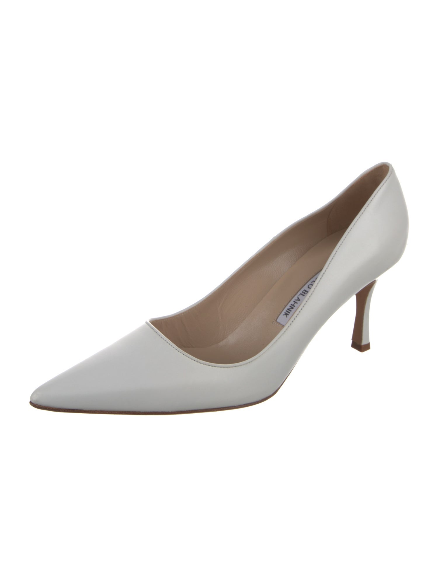 Manolo Blahnik Leather Pumps