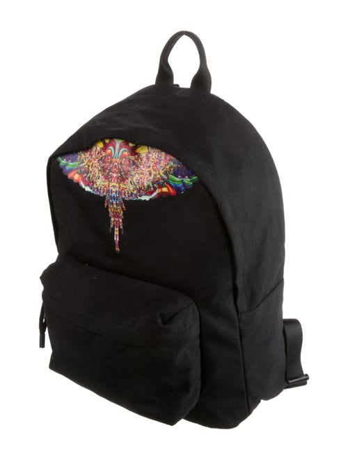 Marcelo Burlon Printed Canvas Backpack