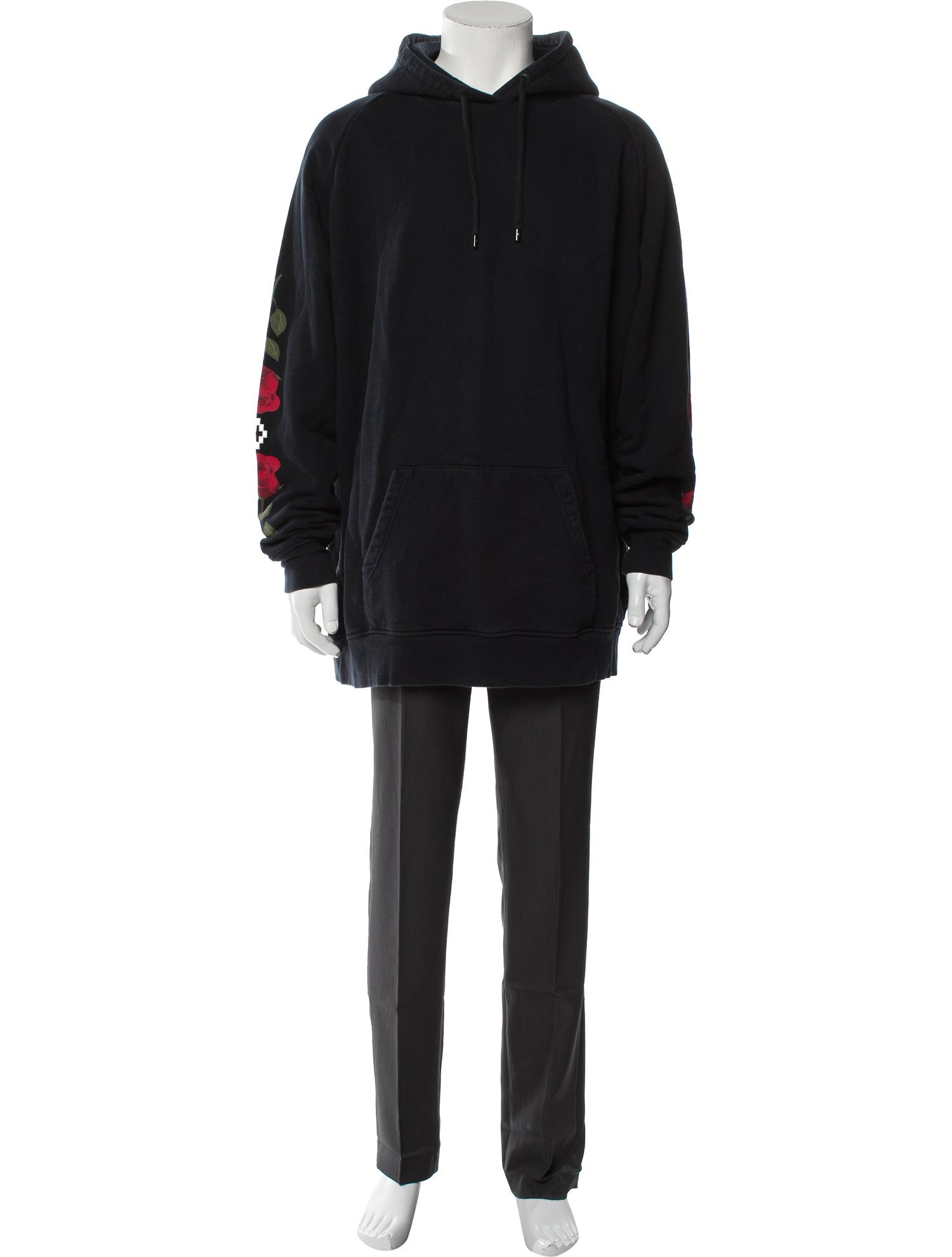 Marcelo Burlon Crew Neck Long Sleeve Hoodie