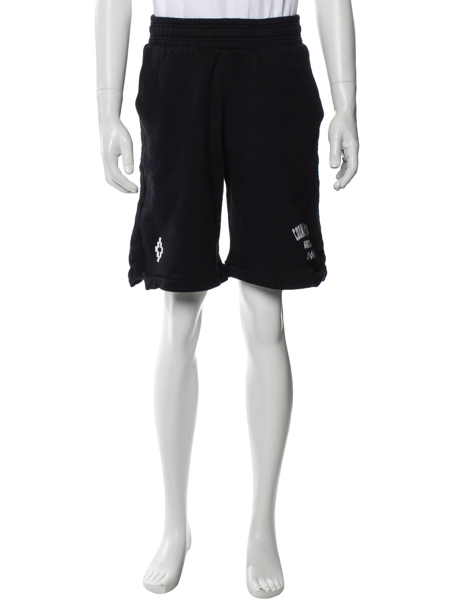 Marcelo Burlon Graphic Print Jogger Shorts