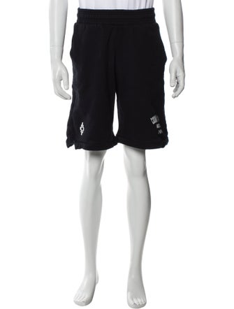 Marcelo Burlon Graphic Print Jogger Shorts