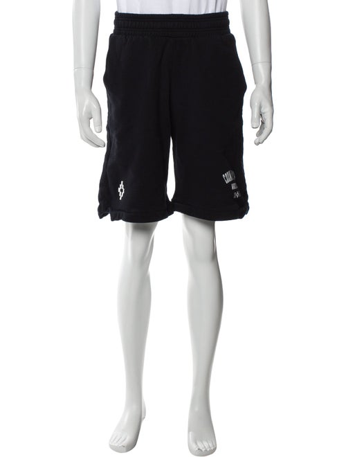 Marcelo Burlon Graphic Print Jogger Shorts