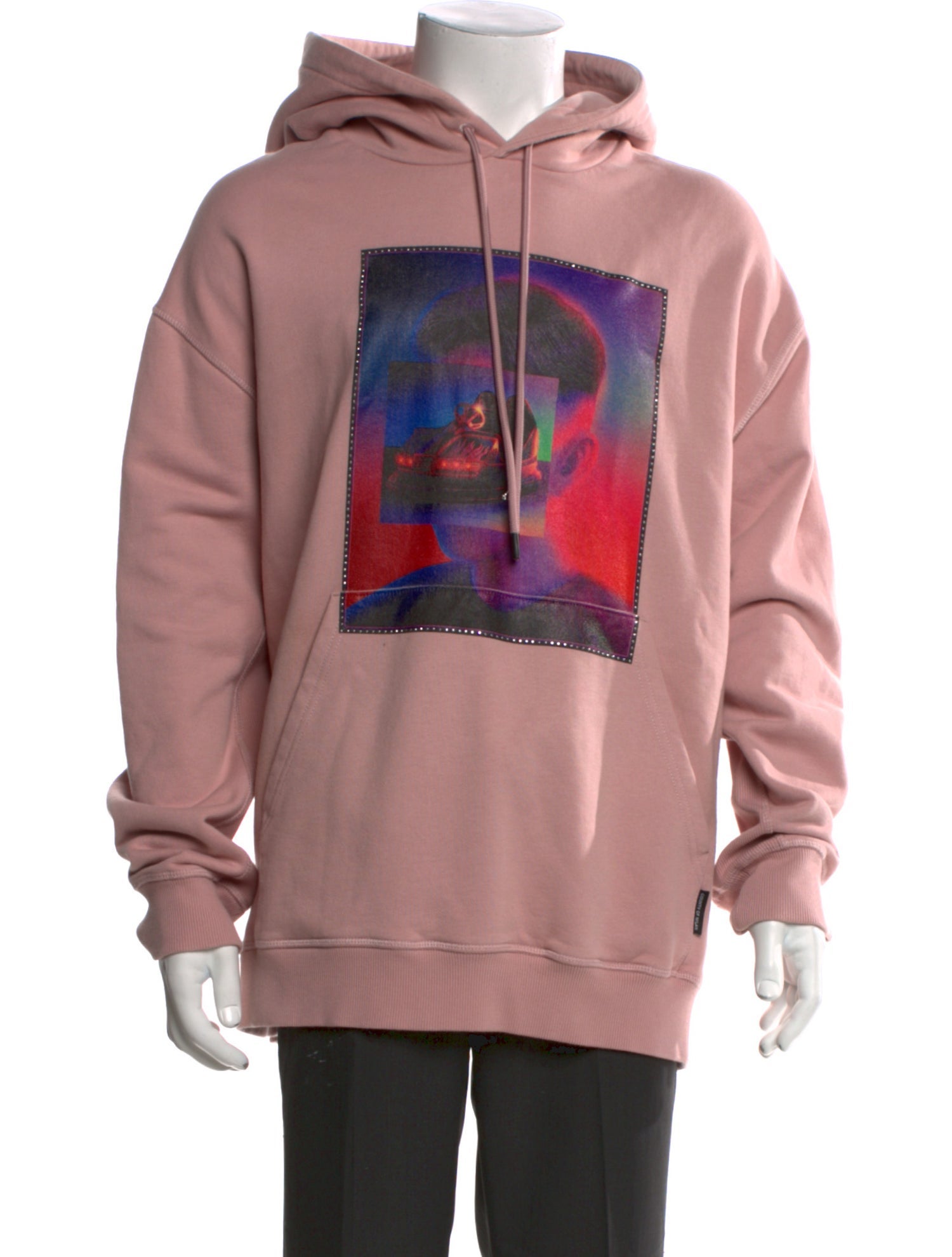 Marcelo Burlon Graphic Print Crew Neck Hoodie