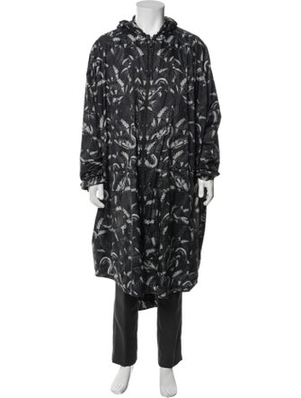 Marcelo Burlon Graphic Print Parka