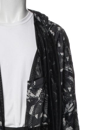 Marcelo Burlon Graphic Print Parka