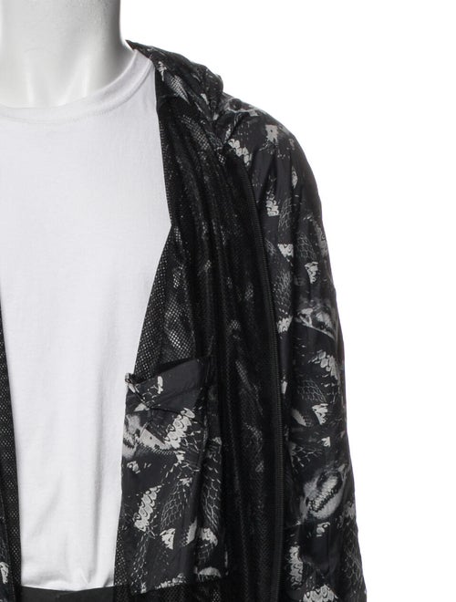 Marcelo Burlon Graphic Print Parka