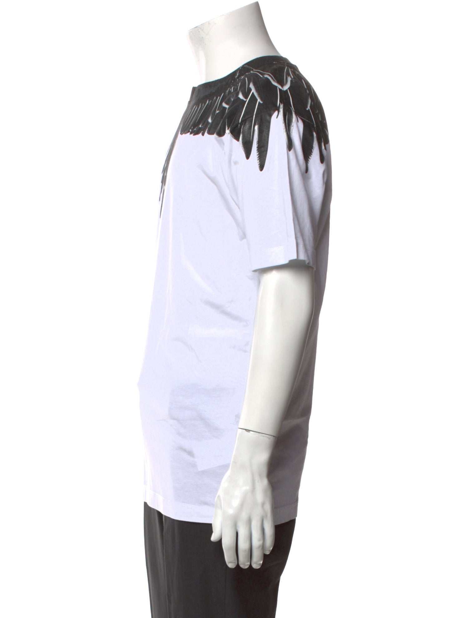 Marcelo Burlon Graphic Print Crew Neck T-Shirt w/ Tags